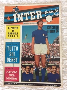 INTERNAZIONALE INTER FOOTBALL CLUB CALCIO RIVISTA UFFICIALE N° 2 FEBBRAIO 1973  - Imagen 1 de 5