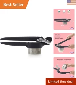 Potato Ricer and Vegetable Ricer, Heavy Duty Press and Mash Kitchen Tool, Black - Picture 1 of 10