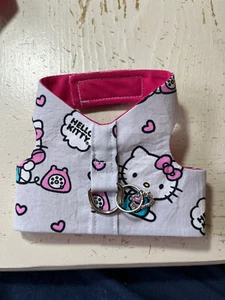 Handgefertigtes Hundegeschirr Weste Kätzchen / Anhänger Größe XXS - 3138 - Bild 1 von 1