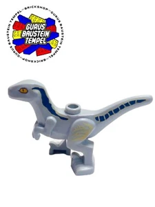 LEGO Dinosaurio Raptor Bebé Azul Mundo Jurásico Velociraptor Dino Dinosaurio - Imagen 1 de 1