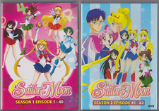 Sailor Moon COMPLETE Season 1 &2 (All 82 Episodes) 90's English DIC Dubbed 6 DVD