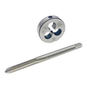M4 x 0.7 Tap & Die Set RH M4x0.7 Metric Thread Tap Right Hand Die Tool HSS - Picture 1 of 7