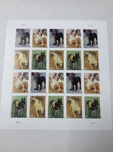 Dogs at Work Sheet of Twenty 65 Cent Postage Stamps Scott 4604-07 - Picture 1 of 1