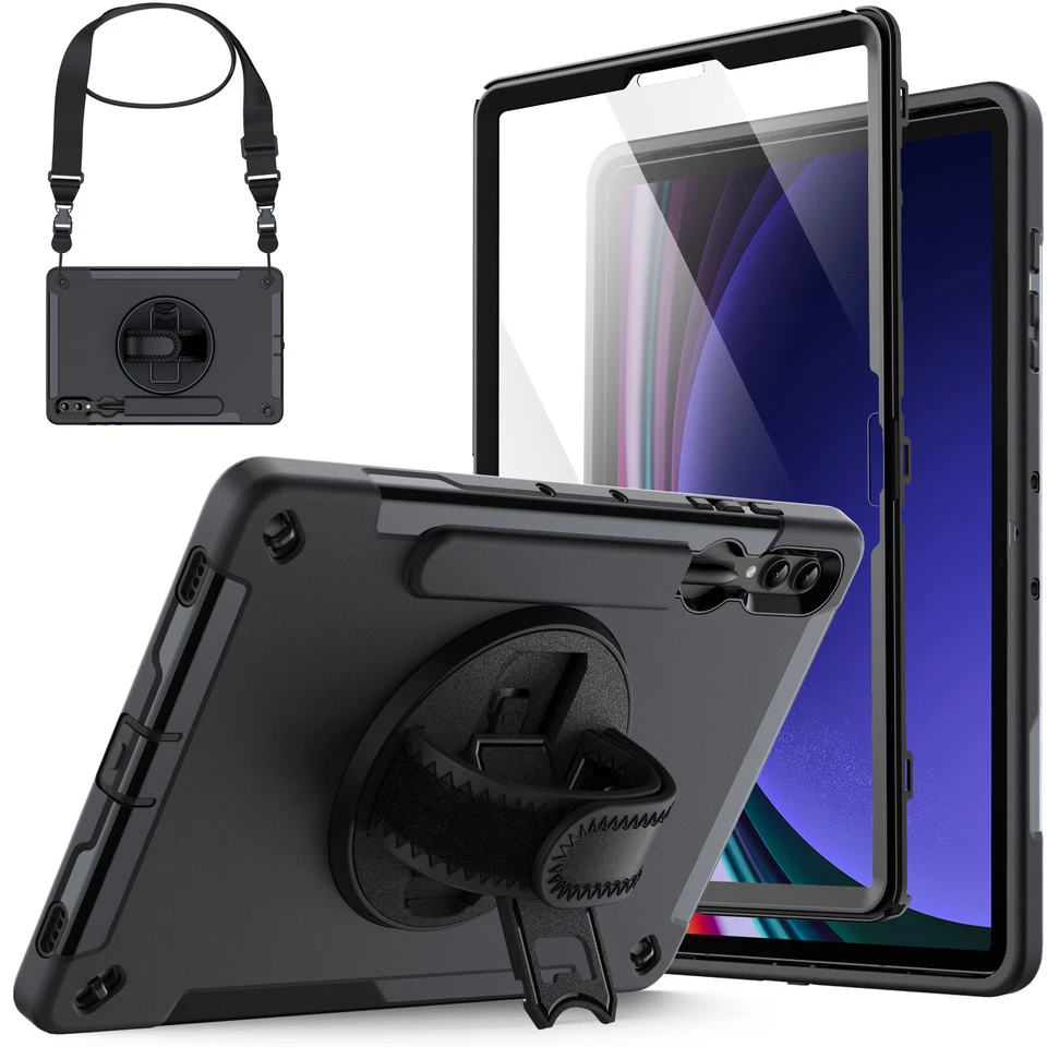 Capa giratória JETech 360° para Samsung Galaxy Tab S10 Plus/Tab S9 Plus 12,4 polegadas - Imagem 1 de 1