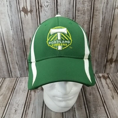Portland Timbers Stretch Fitted Hat Cap MLS Soccer Adidas Climalite Size L/XL - Image 1 of 4