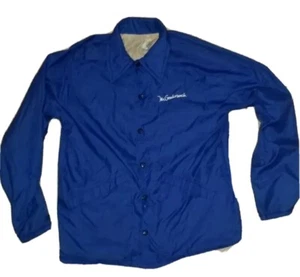 Vintage King Louie Mr. Goodwrench Snap Blue Jacket Mens Size S (38) Made in USA - Picture 1 of 6