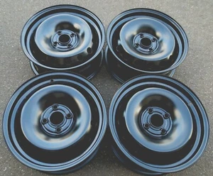 4x Llantas de acero Fiat Grande Punto 6Jx15H2 4x100 ET43 ML56,5 (50529059) #A-9109 - Imagen 1 de 5