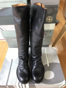 Botas de cuero negras Fiorentini + Baker Emma Elige una talla 35 36 37 41 nuevas $550 - Imagen 1 de 6