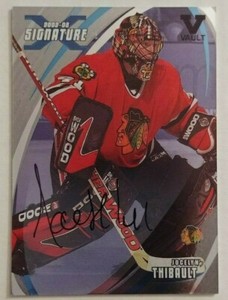 2015-16 Final Vault Jocelyn Thibault AUTO 2002-03 BAP Signature Series