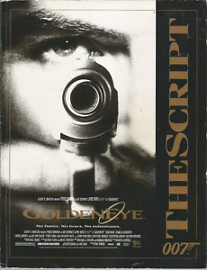 GoldenEye 007 The Script. James Bond. Scénario de film complet (1995, livre de poche) très bon état