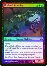 Skeletal Vampire FOIL Guildpact PLD Black Rare MAGIC GATHERING CARD ABUGames