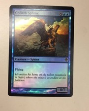 1x FOIL Goliath Sphinx - MTG (Worldwake)