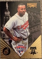 ALBERT BELLE CLEVELAND INDIANS 1996 Pinnacle All-Star FanFest #8 FREE SHIPPING