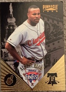 ALBERT BELLE CLEVELAND INDIANS 1996 Pinnacle All-Star FanFest #8 FREE SHIPPING