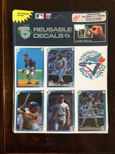 1992 High 5 Toronto Blue Jays Prototype Reusable Decal