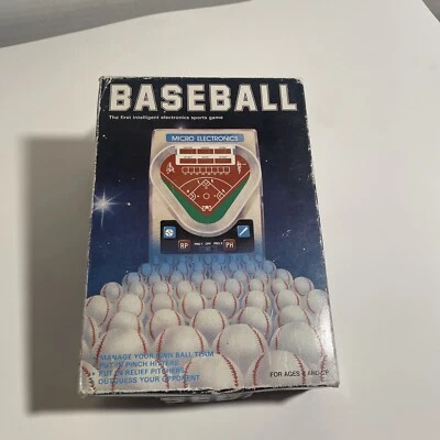 Vintage Micro Electronics Baseball Handheld Game Tested and Working - Image 1 of 3