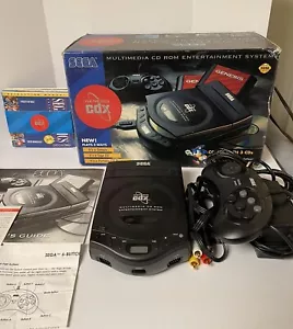 Consola Sega Genesis CDX Completa en Caja PROBADA EN CAJA Funciona RARA Sega Cd - Imagen 1 de 19