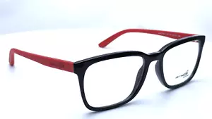 Arnette Hang Five 7119 41 Shiny Black Rectangle Mens Eyeglasses 53mm - Picture 1 of 6