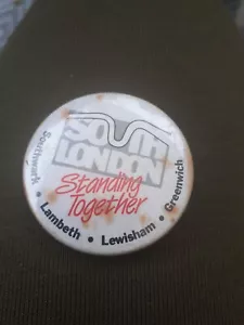 Insignia vintage del Consejo del Sur de Londres - Imagen 1 de 3