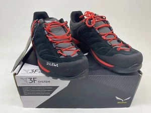 Salewa Hombres MTN Entrenador (Reino Unido 8) Zapato de Trekking de Montaña Negro Bergot Senderismo - Imagen 1 de 14