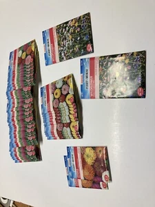 50 Ferry Morse Flowers Seed Packs Annual Free Shipping - Picture 1 of 7