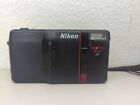 Nikon Tele Touch 300 Af Point And Shoot 35Mm Film Camera Macro Lens Works