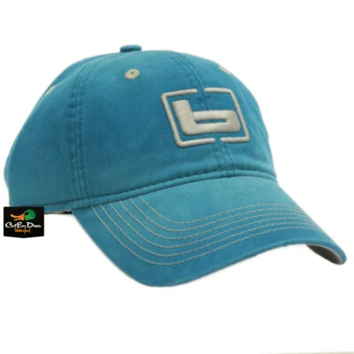 NEW BANDED GEAR WOMENS RELAX CAP HAT TEAL WITH b LOGO ADJUSTABLE - Image 1 of 3