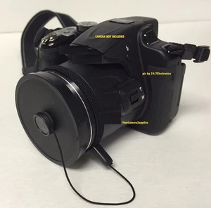 Kaiser Slip On FRONT LENS CAP 61mm+HOLDER for 61mm outside diameter applications - Picture 1 of 9