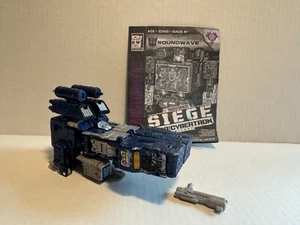 Transformers 100% Complete Siege SOUNDWAVE - Picture 1 of 1
