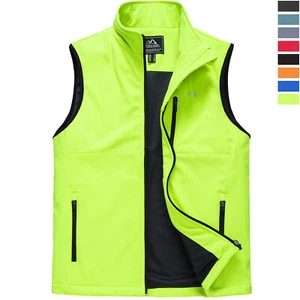 Chaleco de invierno para hombre pesca al aire libre senderismo golf deporte chaqueta sin mangas 4 bolsillos - Imagen 1 de 68
