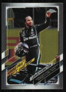 2021 Topps Chrome Formula 1 #146 Lewis Hamilton/Grand Prix Winners - Picture 1 of 2