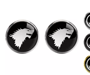Juego de Tronos Stark Sigil Gemelos Novedad Camisa Gemelos Boda Fiesta - Imagen 1 de 9