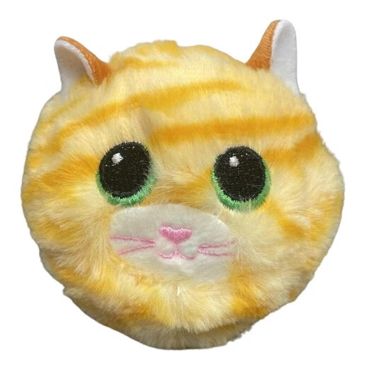 TY Beanie Bouncers - PURRY the Tabby Kitty Cat [3 inch] - New Bouncy Toy Ball - Image 1 of 1