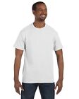 Gildan G500 White Medium Adult T-Shirt Heavy 5.3 Oz 100% Cotton Blanco  Camisa