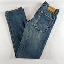 Lee Cooper Medium Wash Blue Straight Denim Jeans Men's W30" L34"