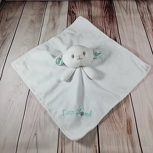Baby Starter Lamm Lovey Sicherheitsdecke weiß I Am Loved Rassel Kleinkind 13 Zoll - Bild 1 von 9
