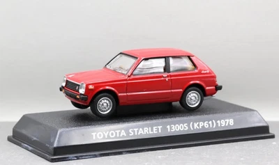 Konami 1/64 Out of Print Famous Car Collection 7 Toyota Starlet 1300s (KP61) - Image 1 of 4