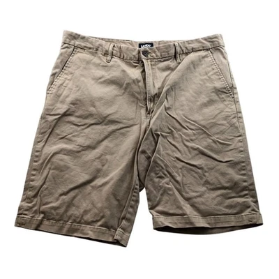 Lands' End Mens Shorts Size 37 Classic Fit Khaki Chino Casual Summer Flat Front — 第 1/4 张图片