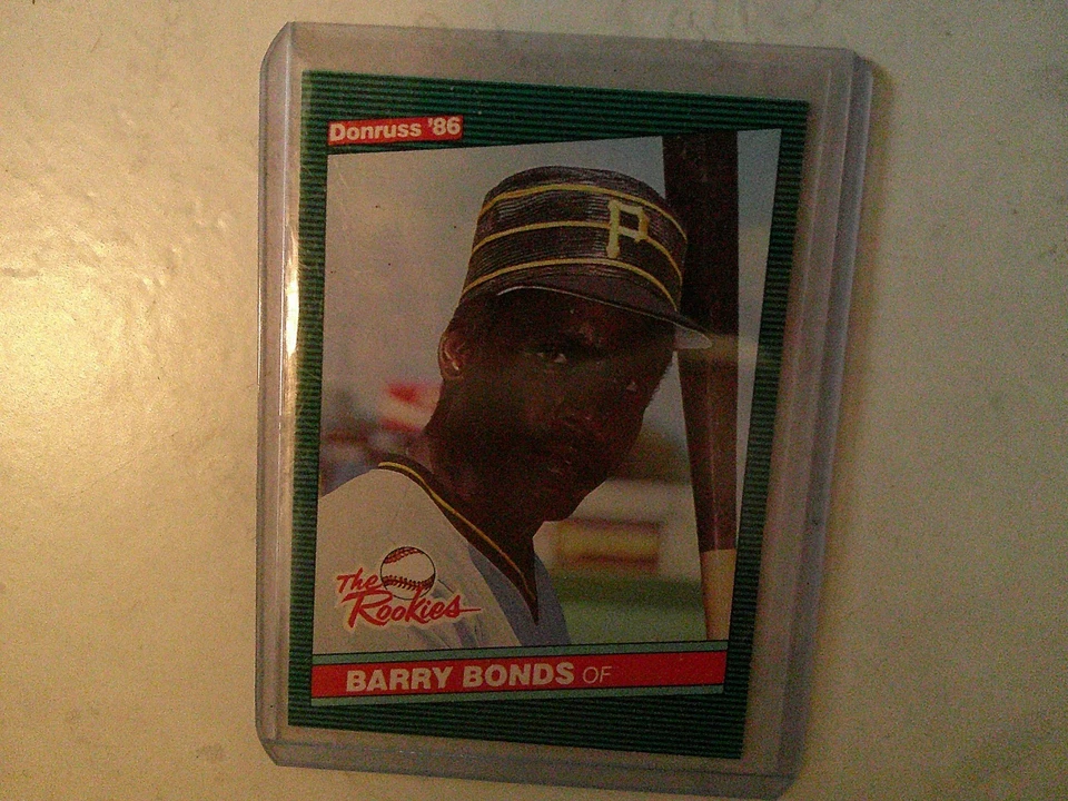 1986Donruss THE ROOKIES BARRY BONDS - Image 1 of 1