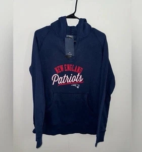 Fanatics NFL PRO LINE Patriots Women’s Navy Pullover Hoodie Size XL NEW - Picture 1 of 4