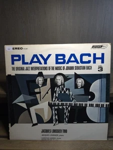 Jacques Loussier Trio. Play Bach. Vol. 3. NM Vinyl LP. Rare - Imagen 1 de 5