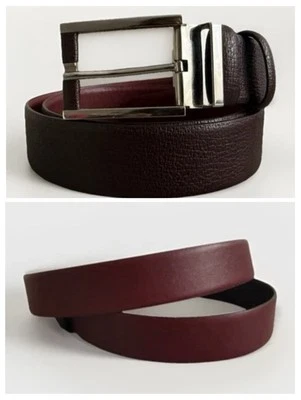 ARALDI MILANO DAL 1930 CINTURA GIALLA IN PELLE - Imagen 1 de 4