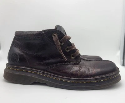 Рабочие ботинки Dr Doc Martens Marty на лодыжке мужские размер США 10 Великобритания 9 цвет коричневый кожа на шнуровке - Изображение 1 из 4