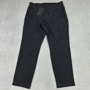 Fabletics The Only Hose Herren 34x29 Schwarz Modern Classic Fit Chino Golf Neu LESEN - Bild 1 von 11