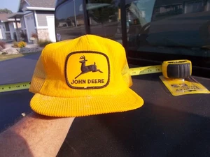 Tapa SnapBack de malla de pana Louisville de colección logotipo de ciervo tractor John Deere - Imagen 1 de 8