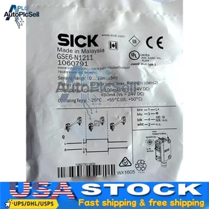 US FREE TAX Sick GSE6-N1211 GSE6N1211 1060791 Photoelectric - Picture 1 of 3