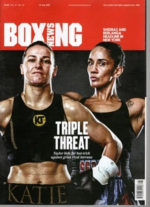Boxing News Magazine July 10 2025 Katie Taylor Amanda Serrano Suvannah Marshall - Picture 1 of 2