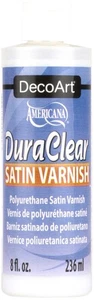 DecoArt Americana DuraClear Satin Varnish-8oz - Picture 1 of 1