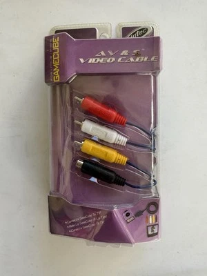 Intec S-Video & AV Cable Nintendo Gamecube  - Image 1 of 2