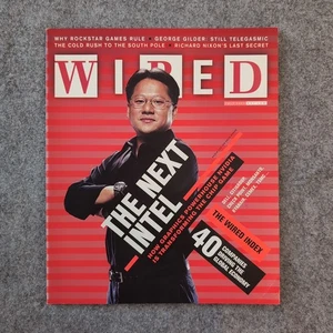 Vintage Wired Magazine May 2002 Jensen Huang Nvidia NVDA Tech Collectible - Picture 1 of 11